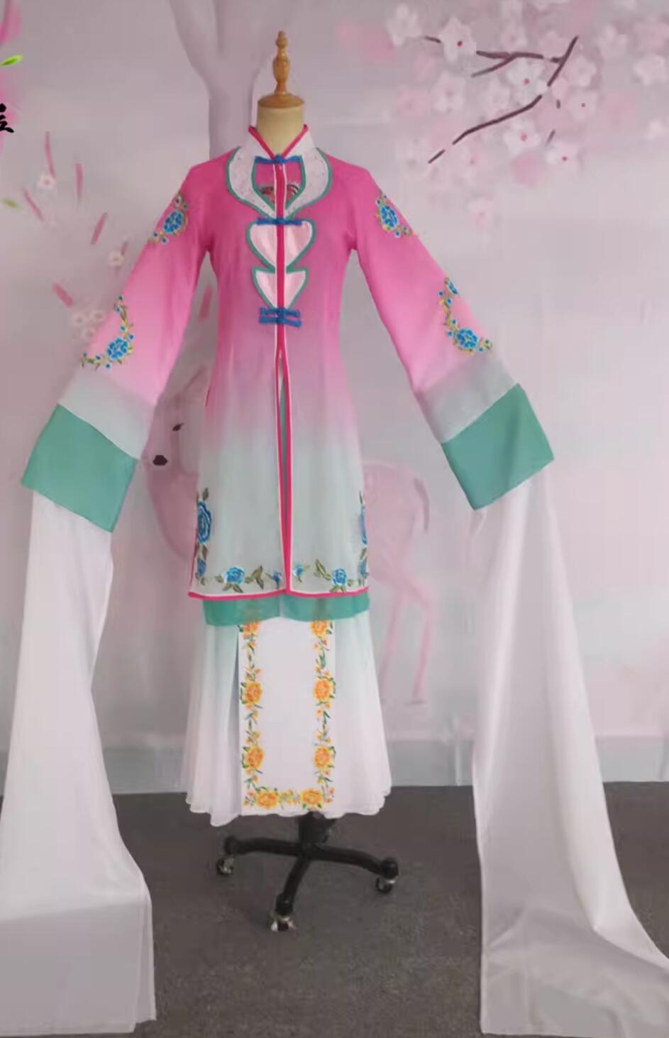 Chinese Classical Dance Clothing Peking Opera Female Water Sleeve Dress Beijing Opera Woman Costumes