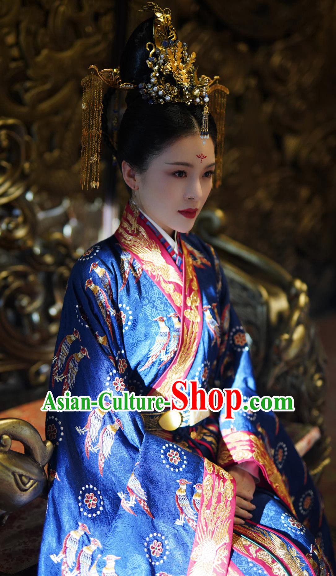 Ancient China Song Dynasty Empress Garment Costumes Chinese TV Series The Promise of Chang An He Lan Ming Yu Hanfu Dress