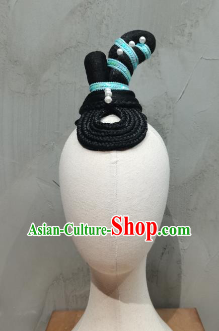 Lotus Drum Yue Ge Xing Headwear Chinese Classical Dance Headwear Woman Solo Dance Hairpiece