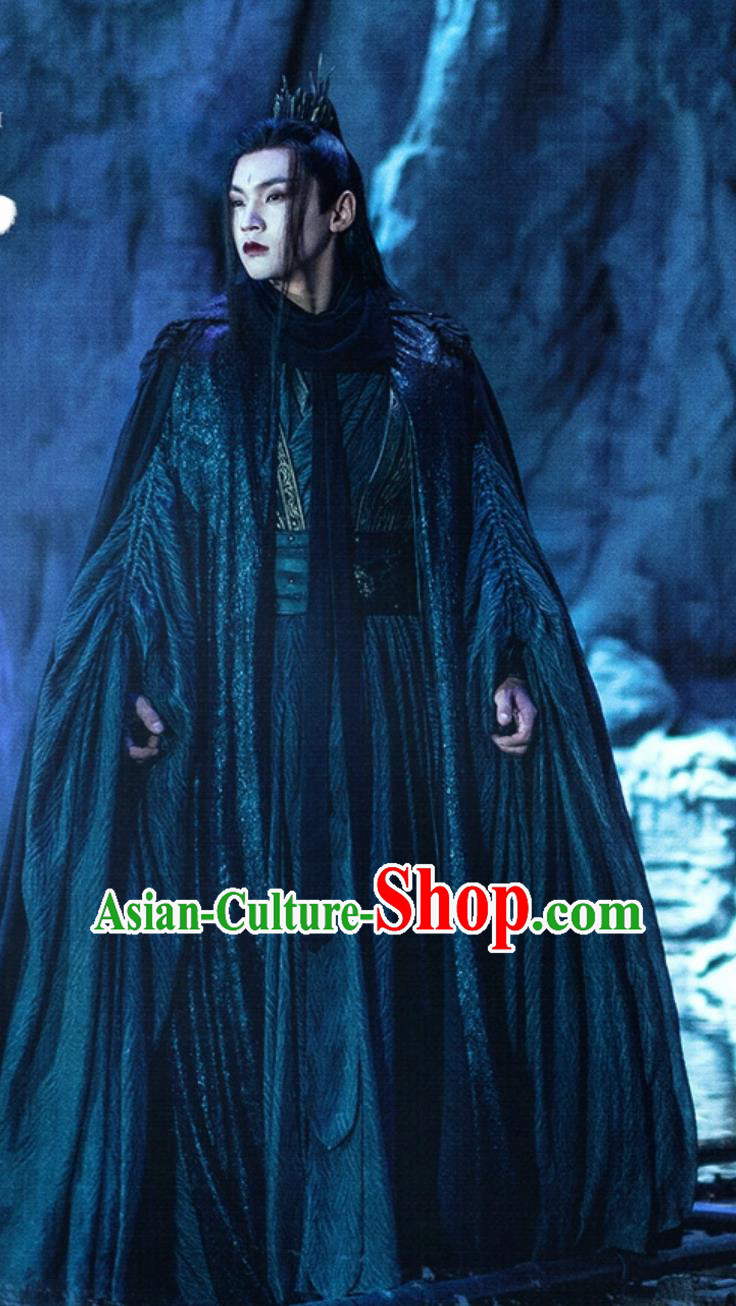 China Traditional Wuxia Costume 2023 TV Series Back From The Brink Demon King Fu Yin Garment Ancient Chinese Clothing