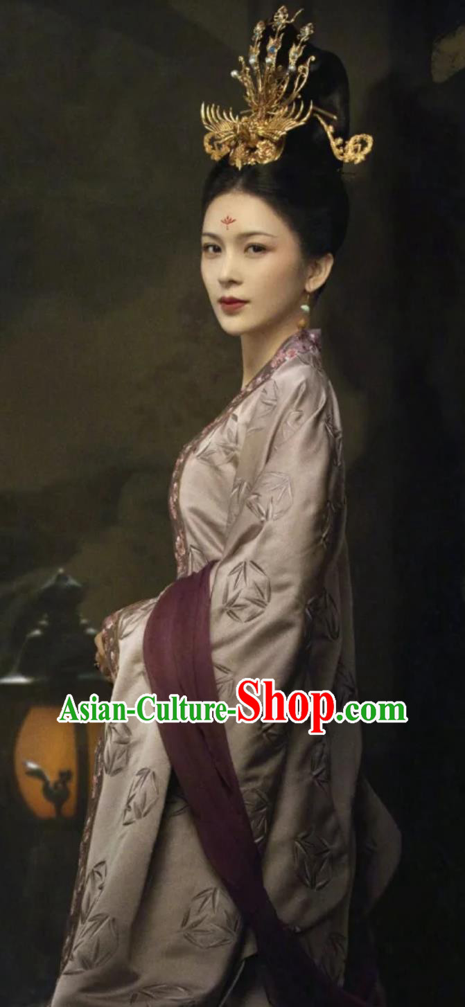 2020 TV Series The Promise of Chang An Empress of Shengzhou Costume Ancient Chinese Queen Clothing Women Hanfu