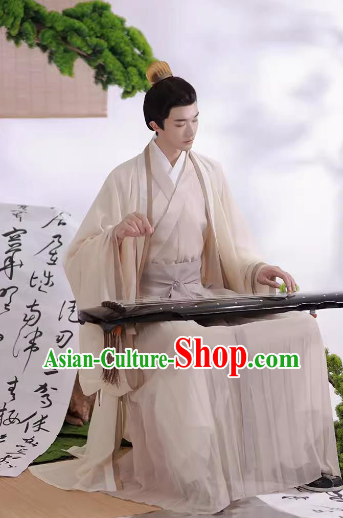 Ancient China Young Childe Clothing China Traditional Hanfu Attire Chinese Song Dynasty Scholar Costumes
