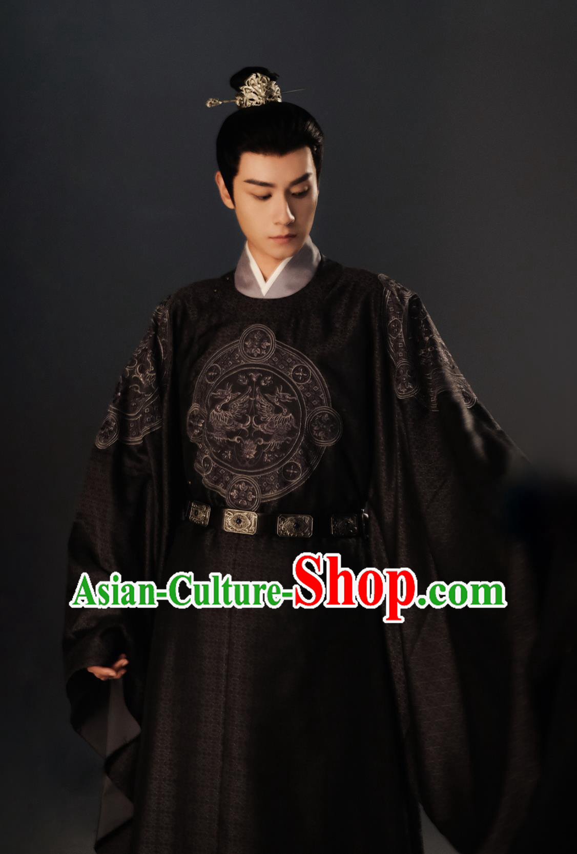 Traditional Ming Dynasty Male Hanfu Chinese TV Series Blossoms in Adversity Gu Yan Xi Costume Ancient China Royal Prince Clothing