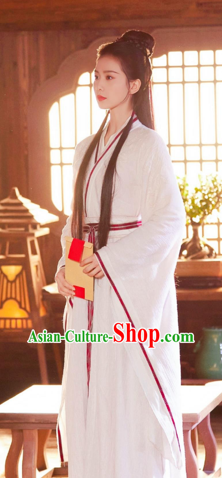 TV Series A Journey To Love Ancient Swordswoman Ren Ru Yi Dress China Ming Dynasty Super Heroine Clothing