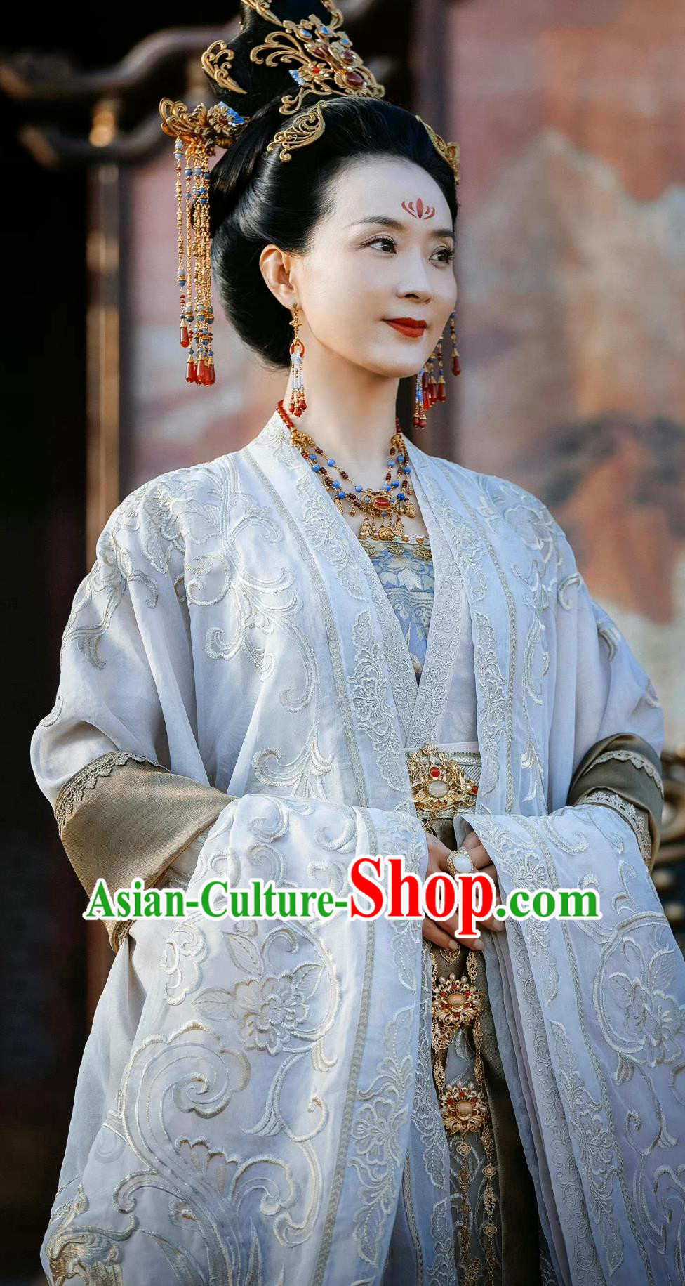 TV Series A Journey To Love Royal Empress Zhao Jie Dress Ancient China Court Woman Clothing