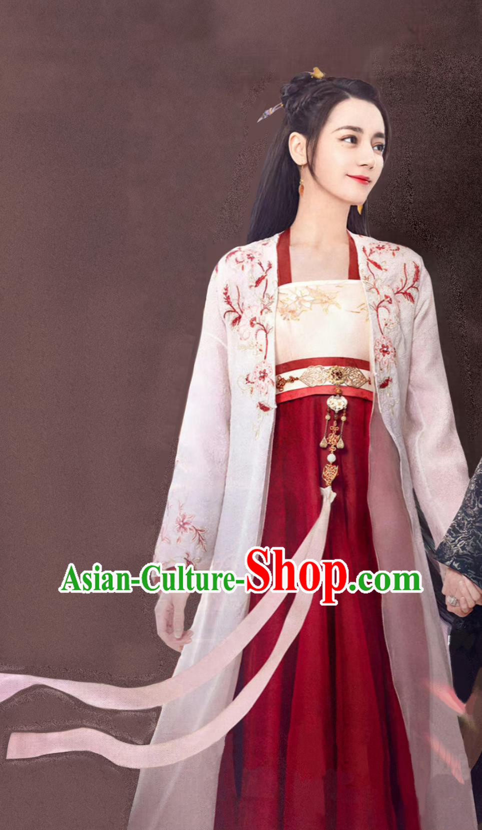 Ancient China Noble Lady Clothing Traditional Hanfu TV Series The Legend of An Le Princess Ren An Le Costume