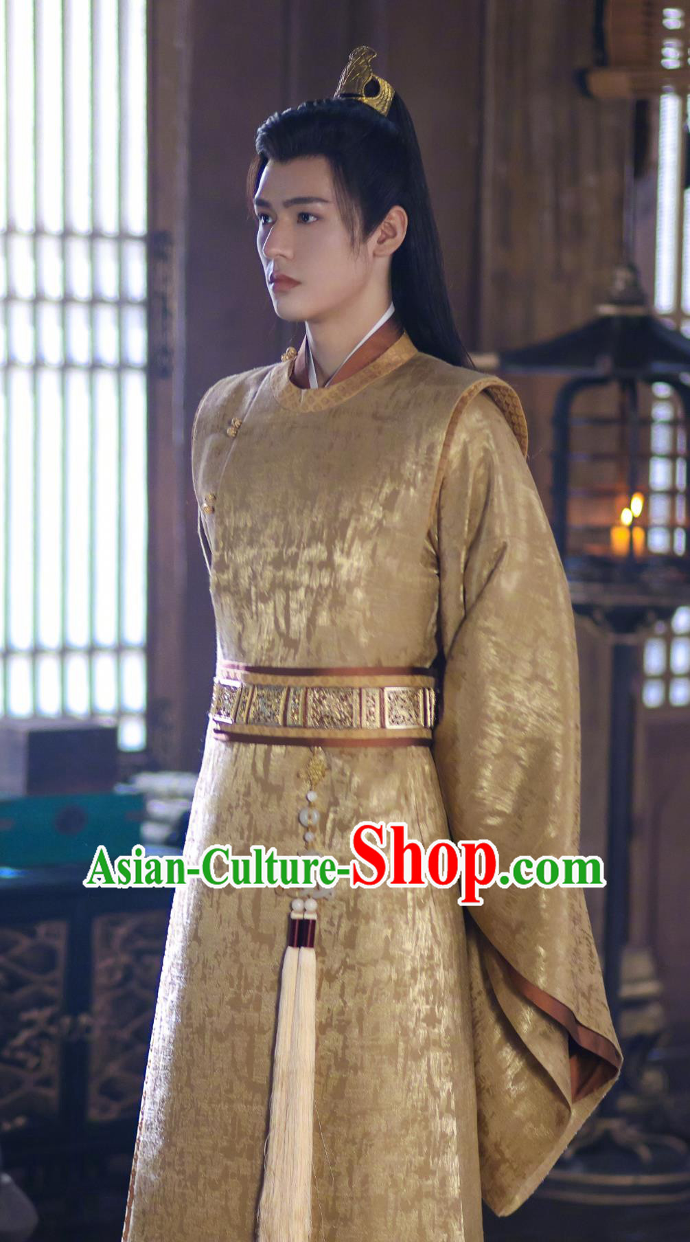 Ancient China Royal King Clothing Traditional Male Hanfu TV Series The Legend of An Le Crown Prince Han Ye Costume