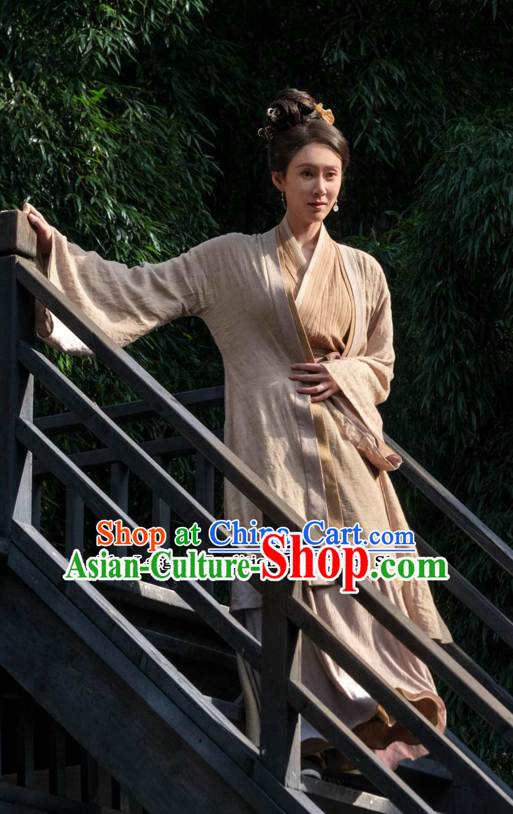 Chinese TV Series The Legend Of Shen Li Clothing Ancient China Country Woman Garment Costume