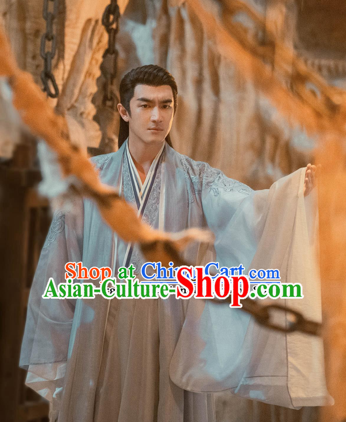 Chinese TV Series The Legend Of Shen Li God King Xing Zhi Clothing Ancient China Handsome Childe Garment Costume