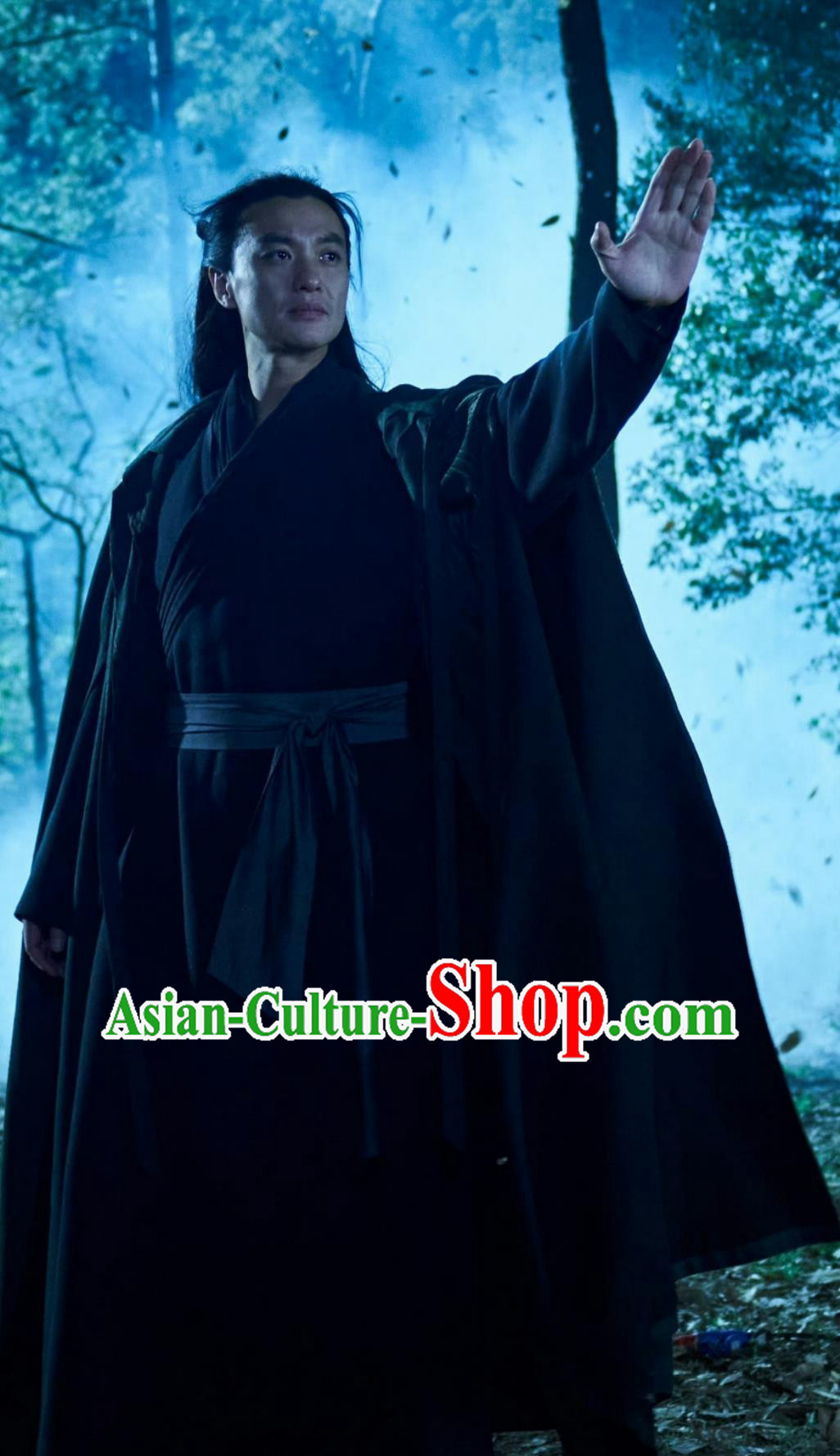 Ancient China Swordsman Costume Chinese Wuxia TV Series The Legend of Heroes Eastern Eccentric Master Huang Yaoshi Clothing