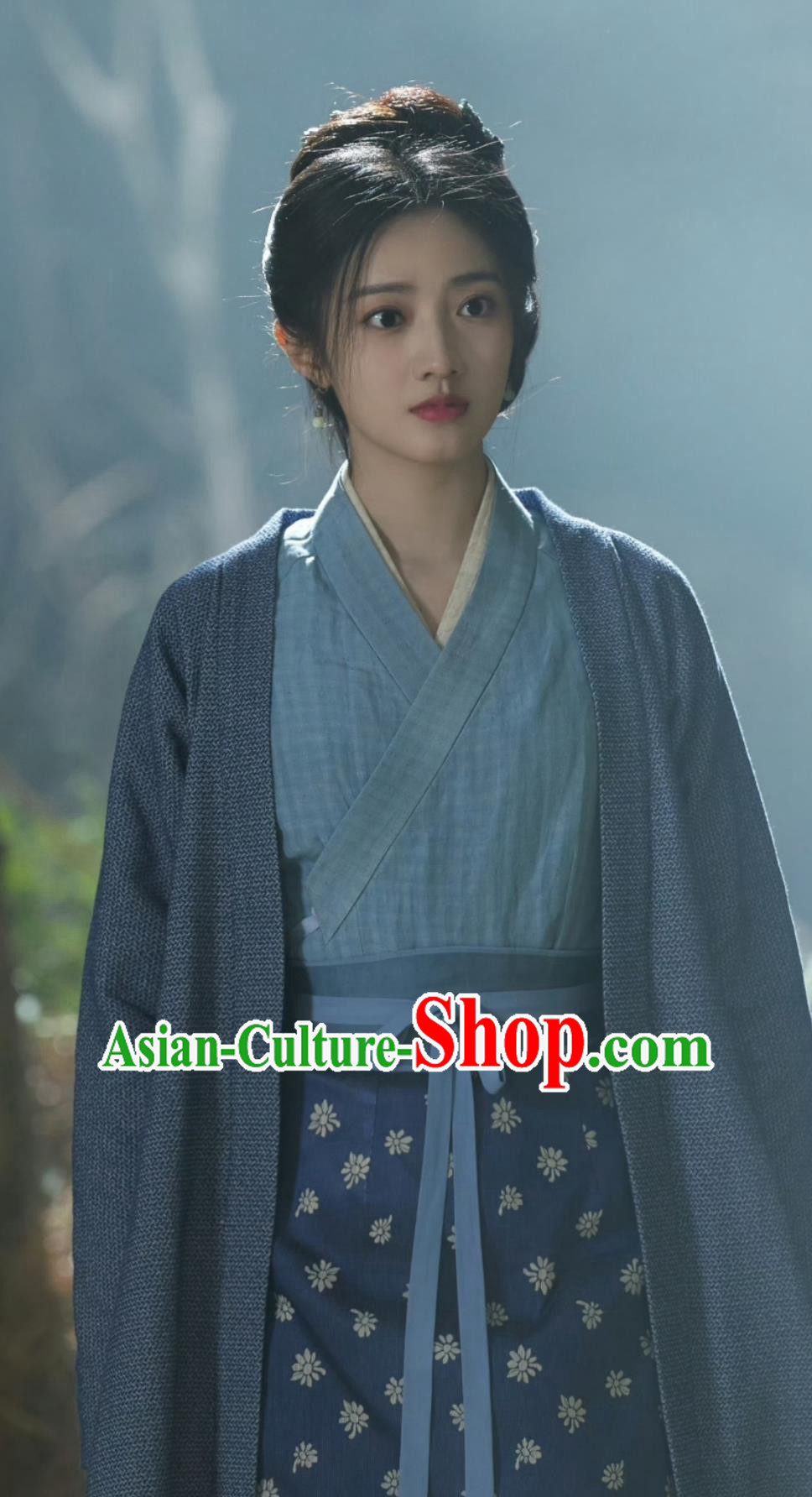Chinese Wuxia TV Series The Legend of Heroes Heroine Mu Nian Ci Red Clothing Ancient China Country Woman Costume