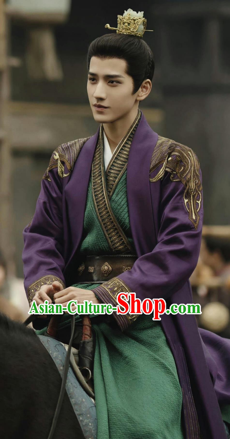 Chinese Wuxia TV Series The Legend of Heroes Childe Yang Kang Clothing Ancient China Royal Prince Costume