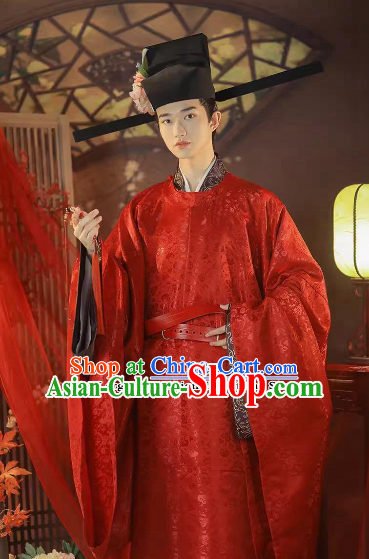 Traditional Wedding Clothing Ancient China Song Dynasty Groom Hanfu Chinese Song Dynasty Official Costume