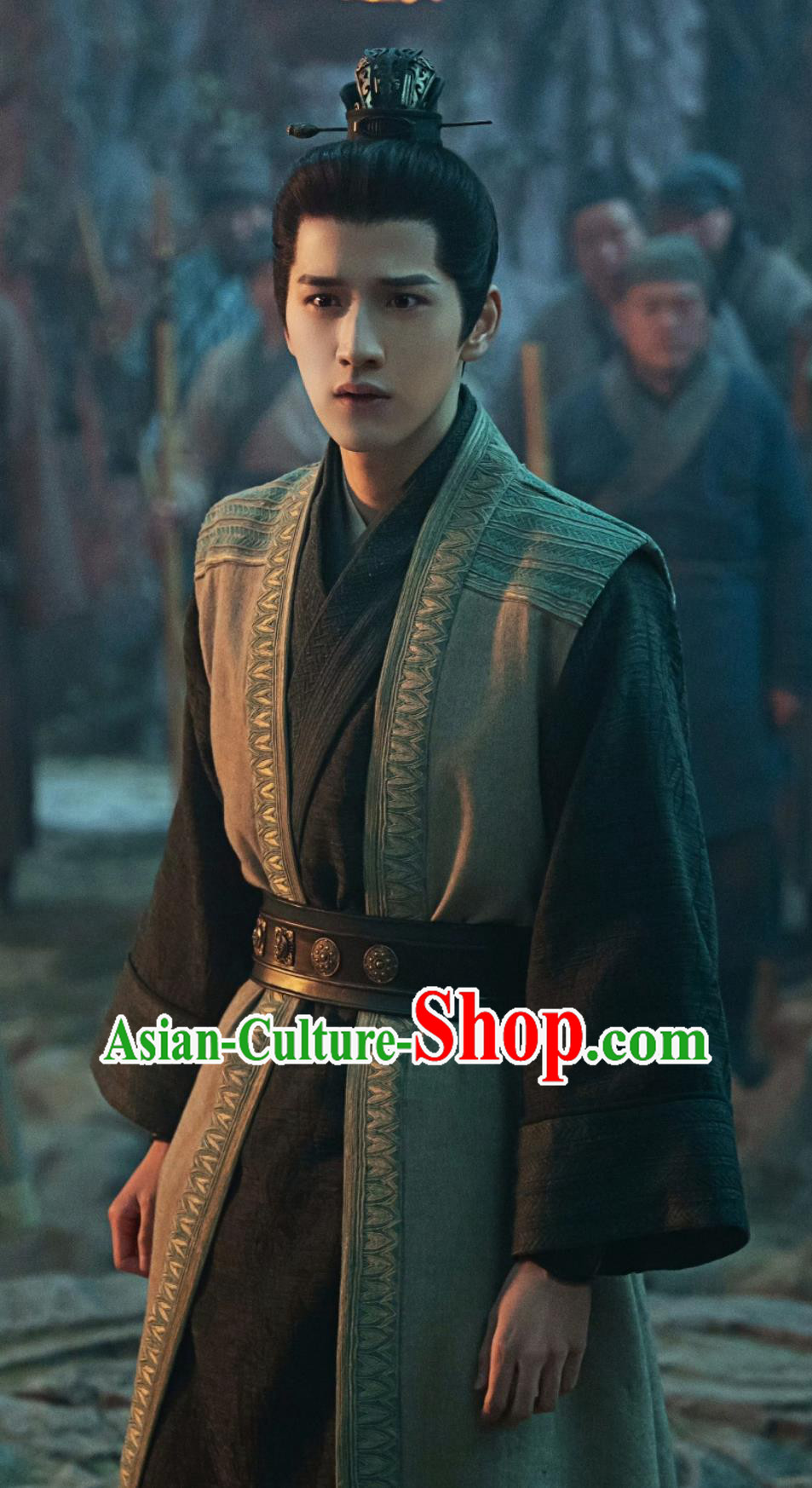 Chinese Wuxia TV Series The Legend of Heroes Warrior Yang Kang Costume Ancient China Royal Prince Garments