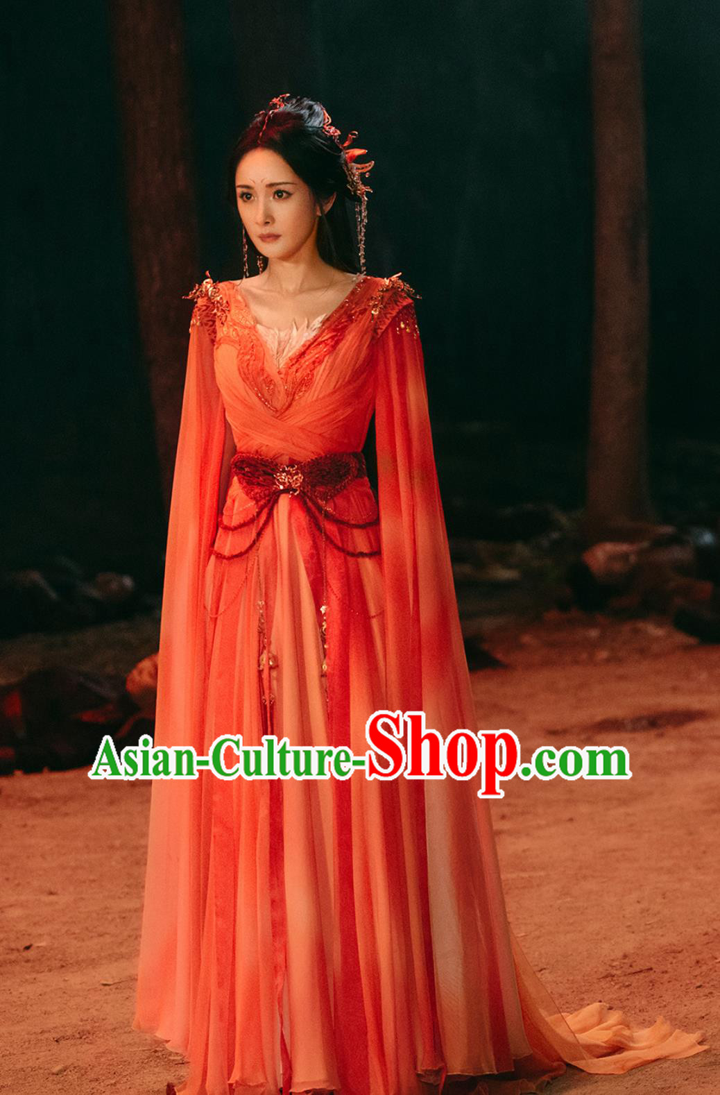 Ancient China Female Swordsman Clothing Chinese TV Series Fox Spirit Matchmaker Red Moon Pact Master Tushan Hong Hong Red Costume