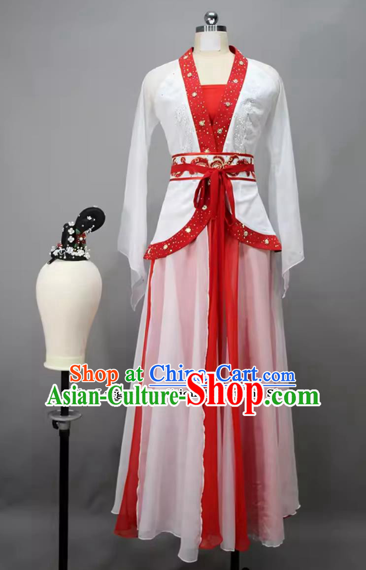 China Han Tang Dance Dress Women Group Dance Costume Chinese Classical Dance Clothing