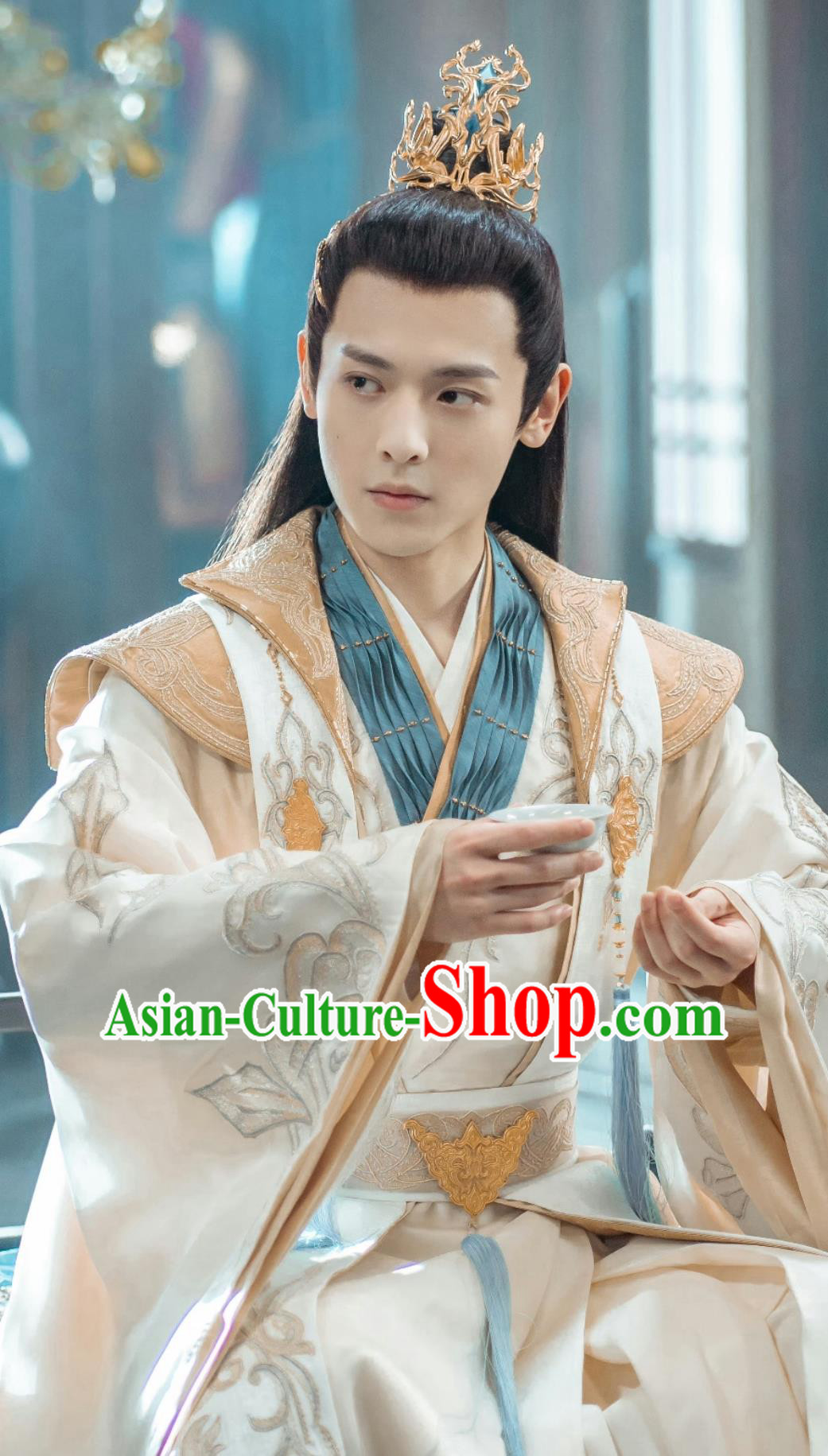 Ancient China Royal Prince Clothing Chinese TV Drama Dashing Youth King of Lang Ya Xiao Ruo Feng Garment Costume