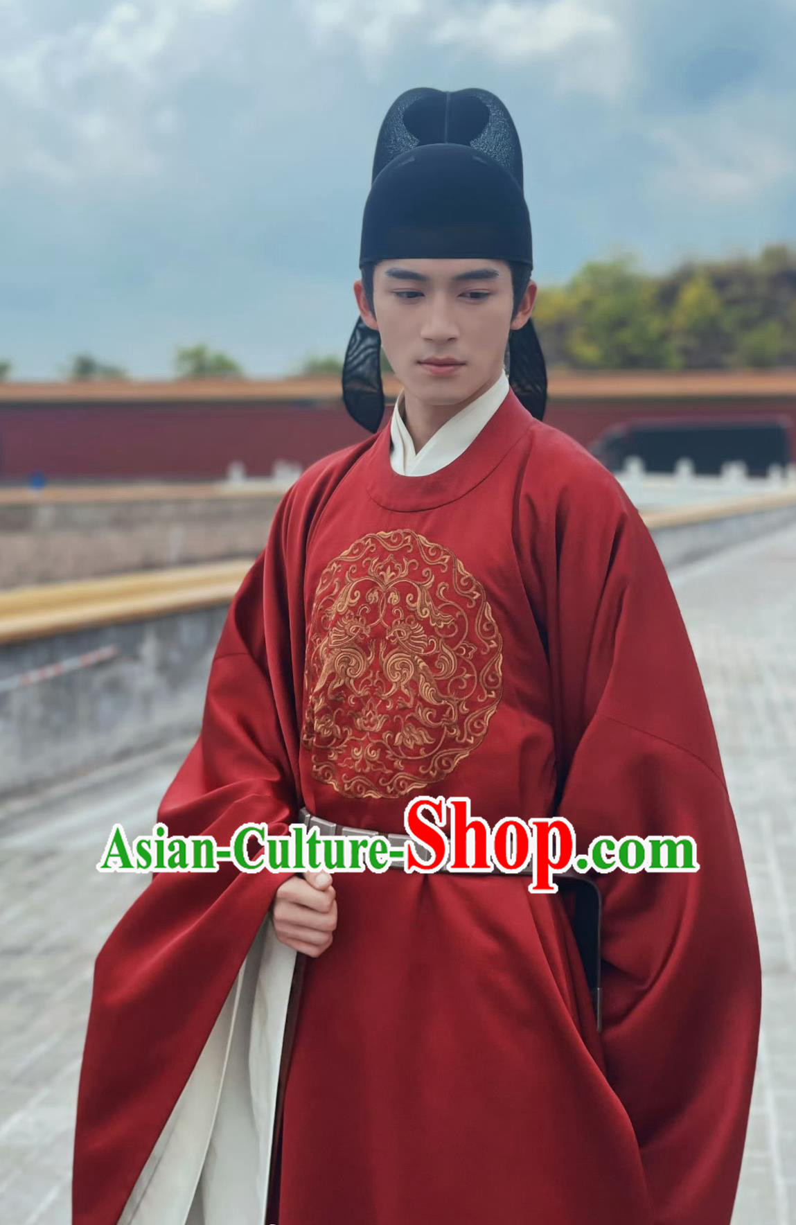 Ancient China Official Clothing Chinese TV Drama Story of Kunning Palace Minister of Punishment Zhang Zhe Robes