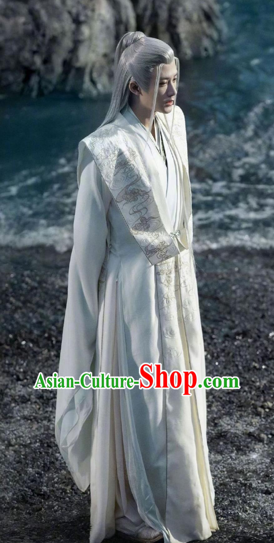 TV Drama Lost You Forever Demon King Xiang Liu Garment Costume Ancient China General Clothing Chinese Traditional Hanfu