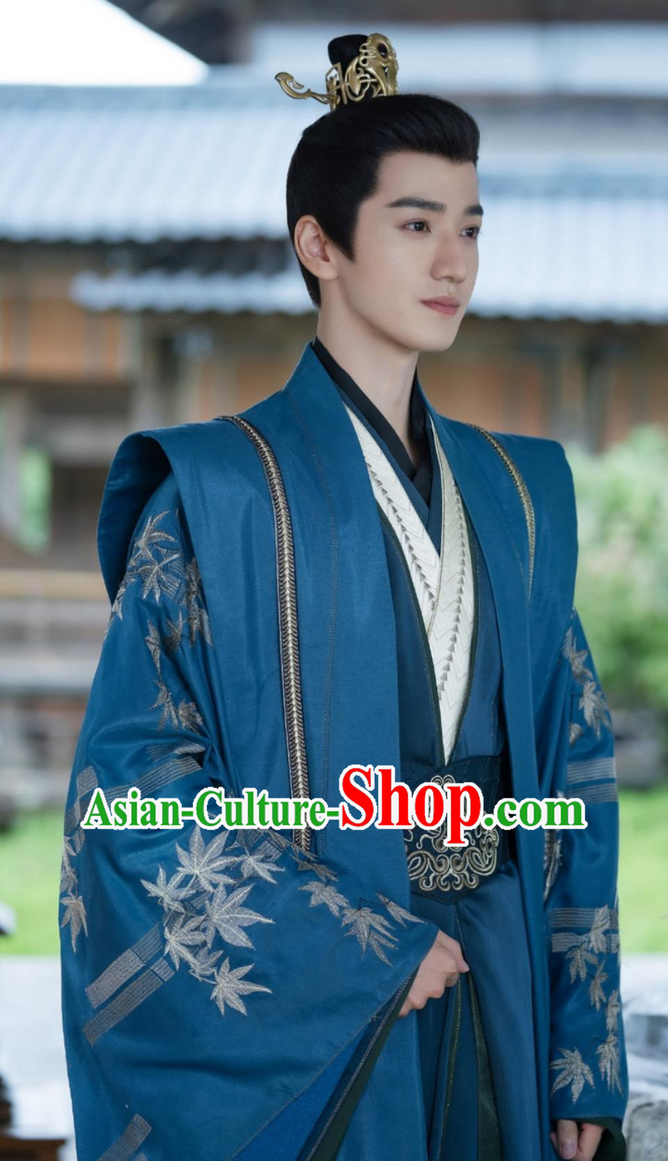 Ancient China Noble Childe Clothing Traditional Chinese Hanfu TV Drama Lost You Forever Warrior Chishui Feng Long Costume