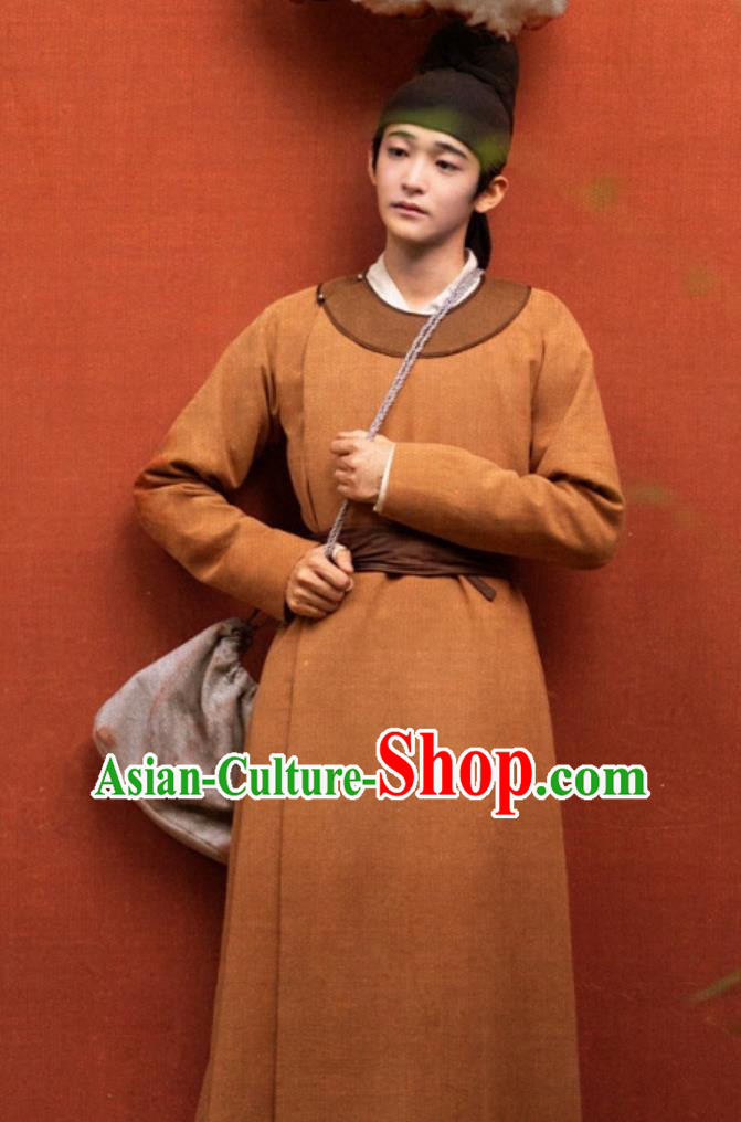 Ancient China Tang Dynasty Petty Official Clothing Chinese TV Series White Cat Legend Dali Temple Deputy Governor Cui Bei Costume