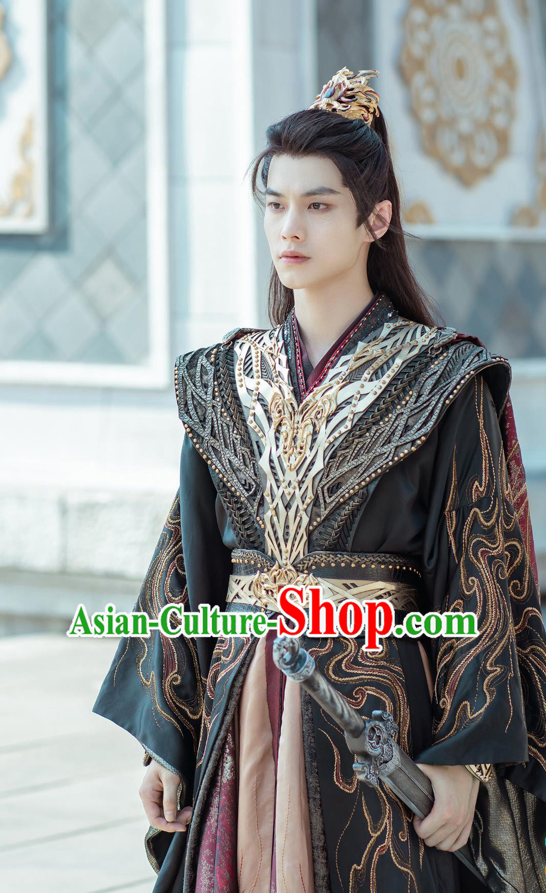 Ancient China Noble Childe Clothing Chinese Drama Dashing Youth Hero Ye Ding Zhi Costume