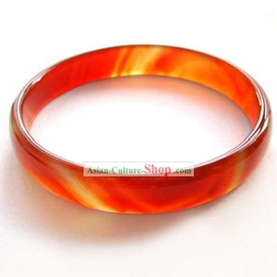 Tibet Natural Red Agate Bracelet