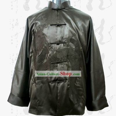 Chinese Dragon Silk Blouse for Man