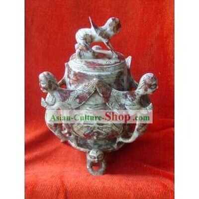 Jade Flying Man Censer
