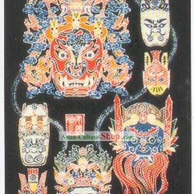 Batik Hanging- Ancient People Makeup