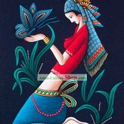 Batik Hanging-Chinese Beauty 1