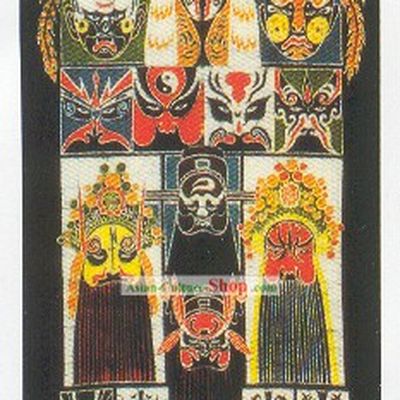 Batik Hanging-Chinese Opera  Face