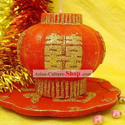 Double Happiness Candle
