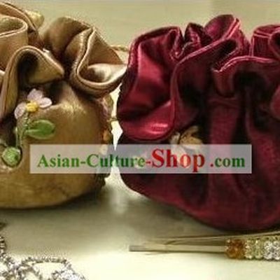 Chinese Classic Hand Made Furling Purse