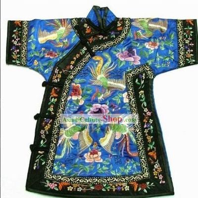 100 Percent Hand Made Embroidery Phoenix Chinese Empress Robe
