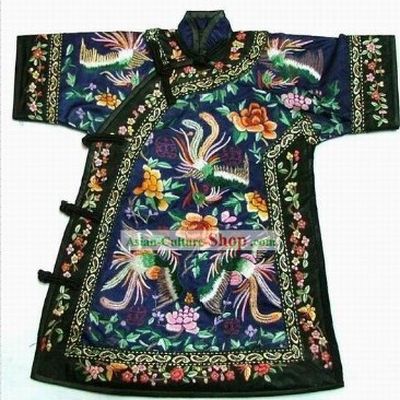 100 Percent Hand Made Embroidery Phoenix Chinese Empress's Robe