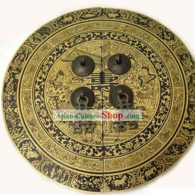 Chinese Palace Style Classic Archaized Shou Door Lock
