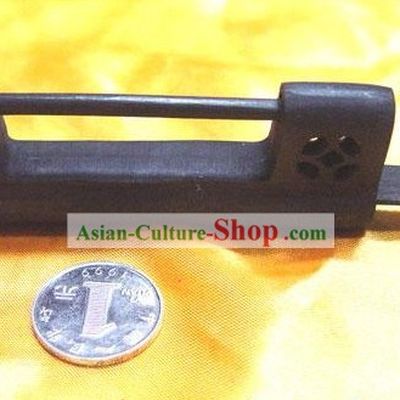 Chinese Palace Style Classic Riches and Honours Archaized Copper Lock