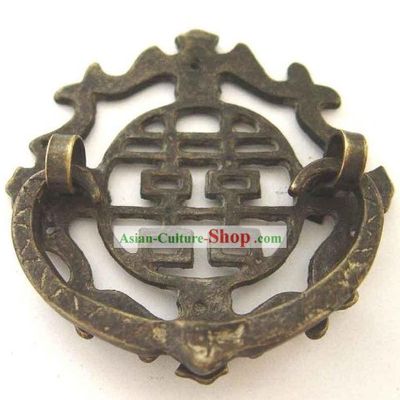 Chinese Palace Style Classic Archaized Happiness Copper Handle