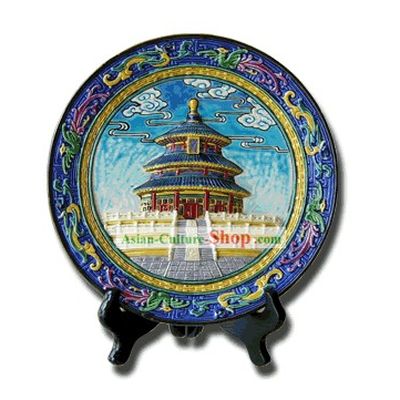 Chinese Cochin Ceramics-Temple of Heaven Plate