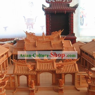 Chinese Classic Woodcarving Collectible-Deer World