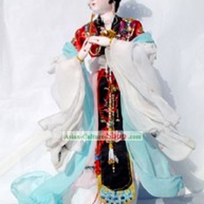 Handmade Peking Silk Figurine Doll - Diao Chan
