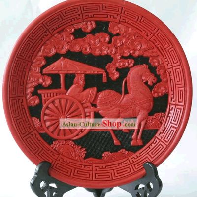Beijing Lacquer Works-Ancient War Vehicle