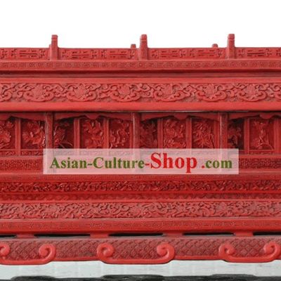 Chinese Hand Carved Palace Lacquer Craft-Tian An Men Square(out of stock)