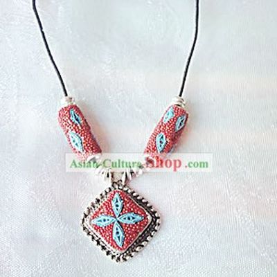 Tibet Sea Blessing Coral Necklace 2