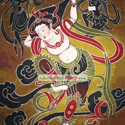 Batik Hanging-Lute Woman