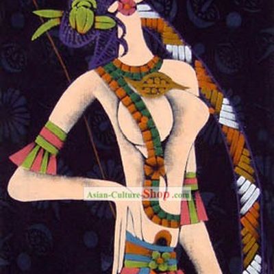 Hand Made Batik Hanging-Archer