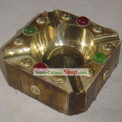 Yak Bone Copper Ashtray