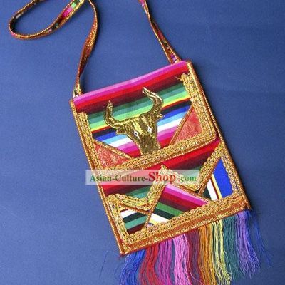 Tibet Stunning Handmade Bull Bag