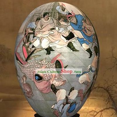 Chinese Wonders Hand Painted Colorful Egg-Gui Guan of West Journey